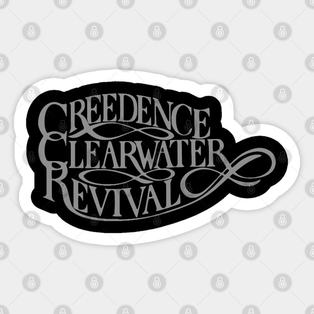 Creedence Clearwater Revival Sticker by Morrow DIvision